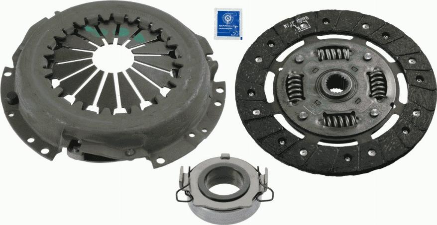 SACHS 3000 596 001 - Sajūga komplekts autospares.lv