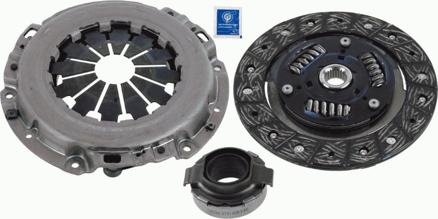 SACHS 3000 518 001 - Sajūga komplekts www.autospares.lv