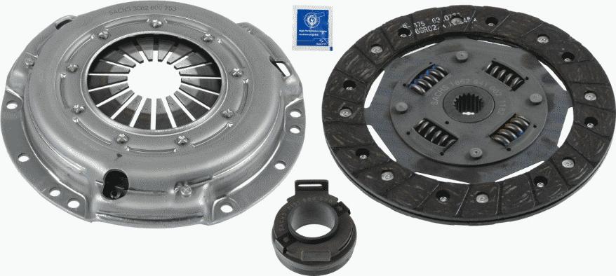 SACHS 3000 520 002 - Sajūga komplekts autospares.lv