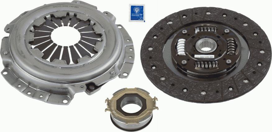 SACHS 3000 684 001 - Sajūga komplekts autospares.lv