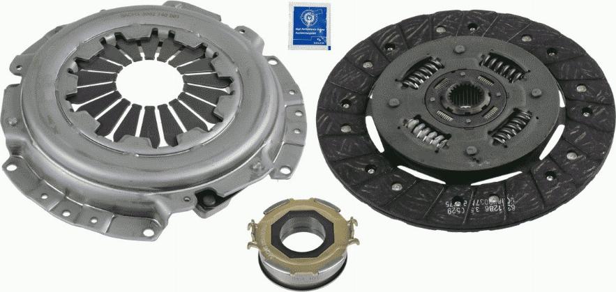 SACHS 3000 684 002 - Sajūga komplekts autospares.lv