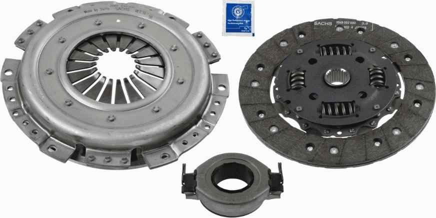 SACHS 3 000 055 005 - Sajūga komplekts autospares.lv