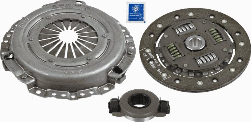 SACHS 3 000 004 002 - Sajūga komplekts autospares.lv