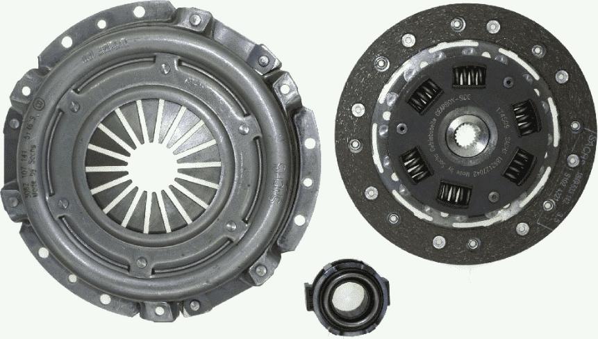 SACHS 3 000 167 001 - Sajūga komplekts www.autospares.lv