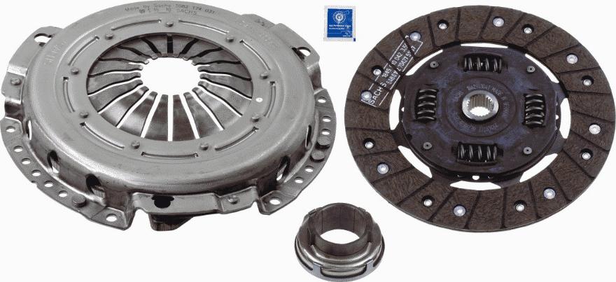 SACHS 3 000 176 001 - Sajūga komplekts autospares.lv