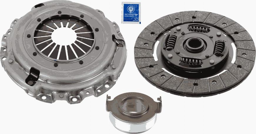 SACHS 3000 845 301 - Sajūga komplekts autospares.lv