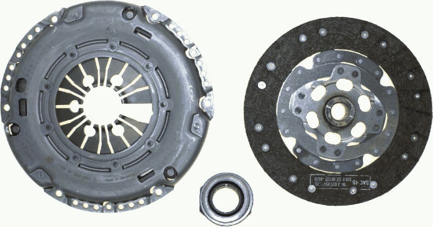 SACHS 3000 845 701 - Sajūga komplekts www.autospares.lv