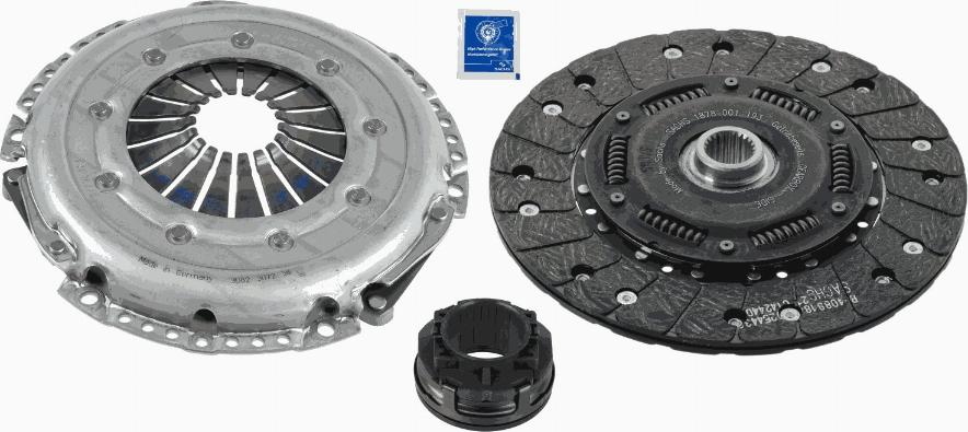 SACHS 3000 846 101 - Clutch Kit www.autospares.lv