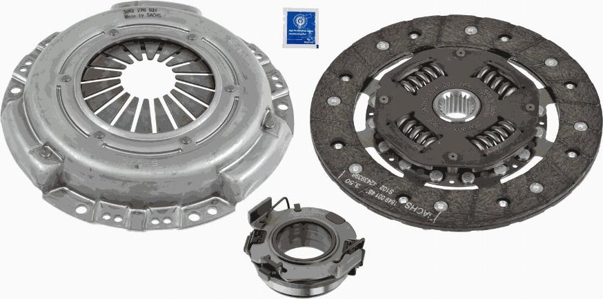 SACHS 3000 843 501 - Sajūga komplekts autospares.lv