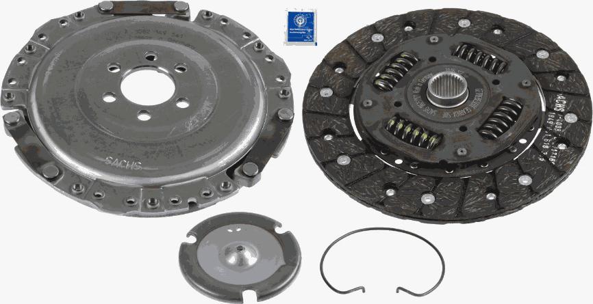 SACHS 3000 843 601 - Sajūga komplekts autospares.lv