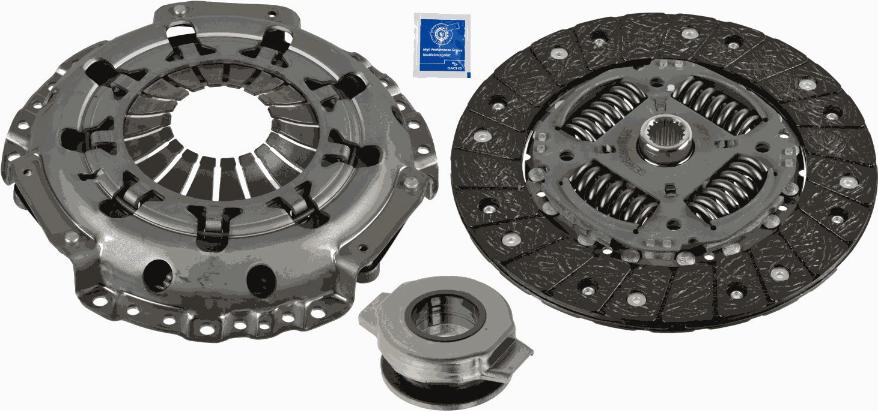 SACHS 3000 842 901 - Комплект сцепления www.autospares.lv