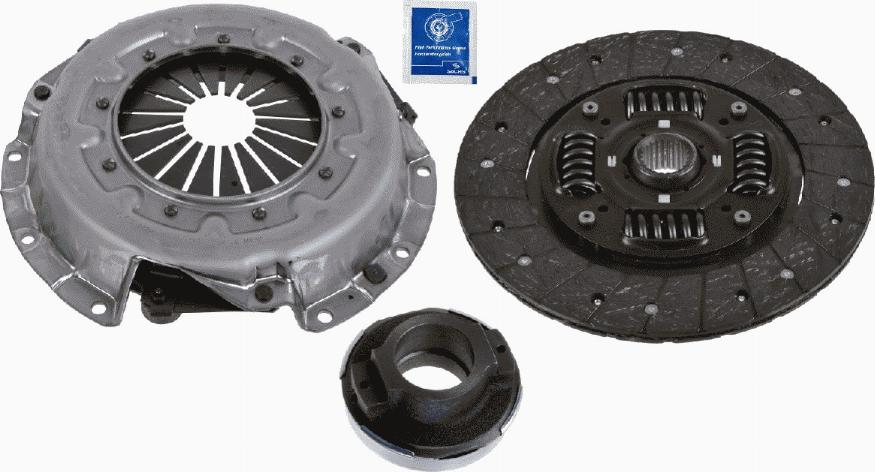 SACHS 3000 857 201 - Комплект сцепления www.autospares.lv