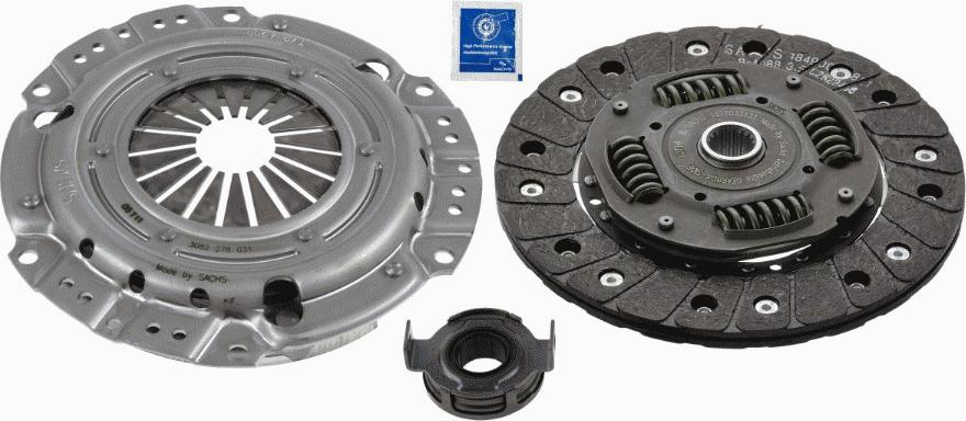 SACHS 3000 814 001 - Sajūga komplekts www.autospares.lv