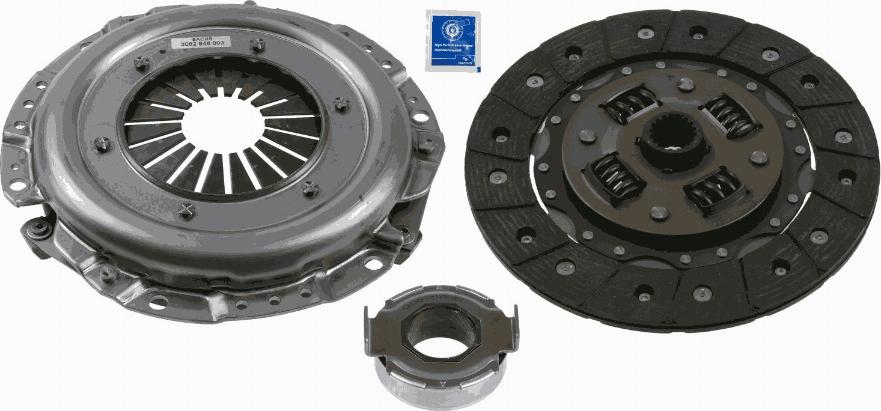 SACHS 3 000 835 501 - Sajūga komplekts www.autospares.lv