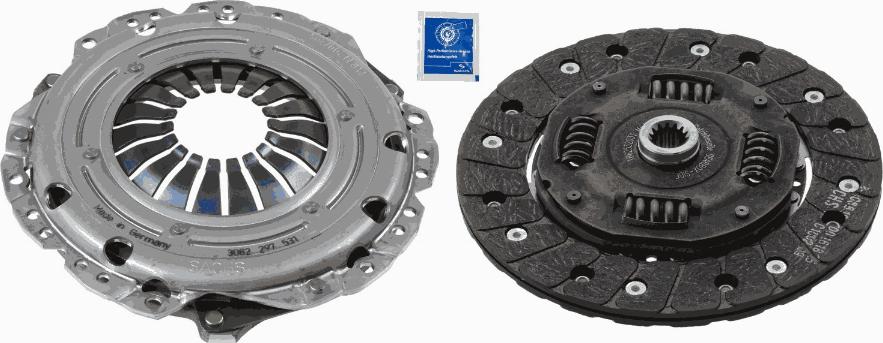 SACHS 3 000 838 901 - Комплект сцепления www.autospares.lv