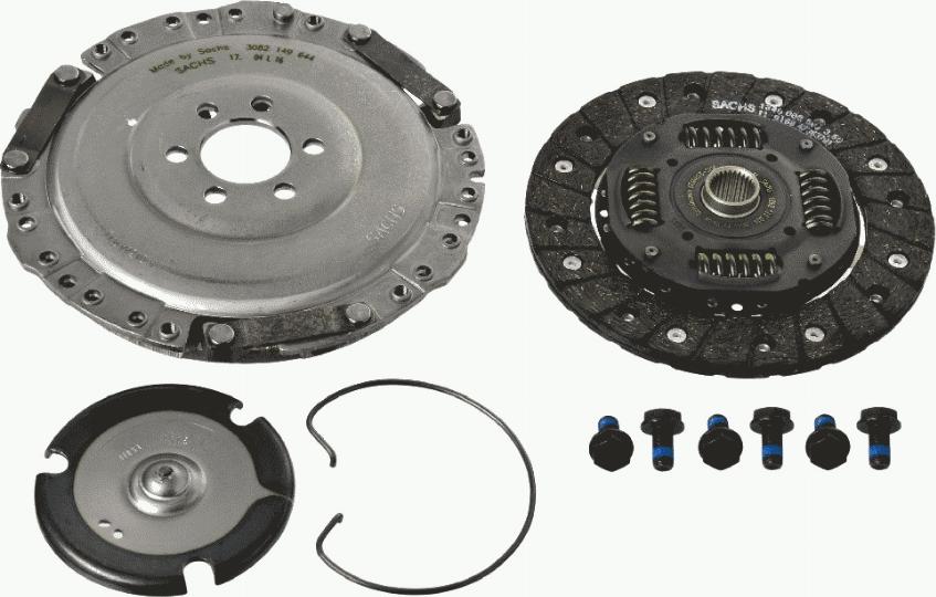 SACHS 3 000 824 501 - Sajūga komplekts autospares.lv