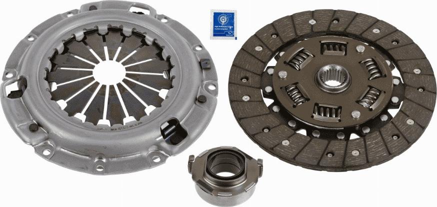 SACHS 3000 824 601 - Комплект сцепления www.autospares.lv