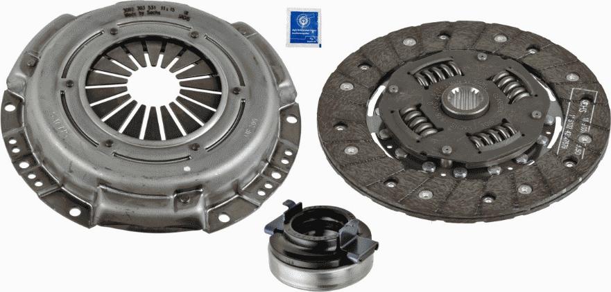 SACHS 3000 824 701 - Sajūga komplekts www.autospares.lv