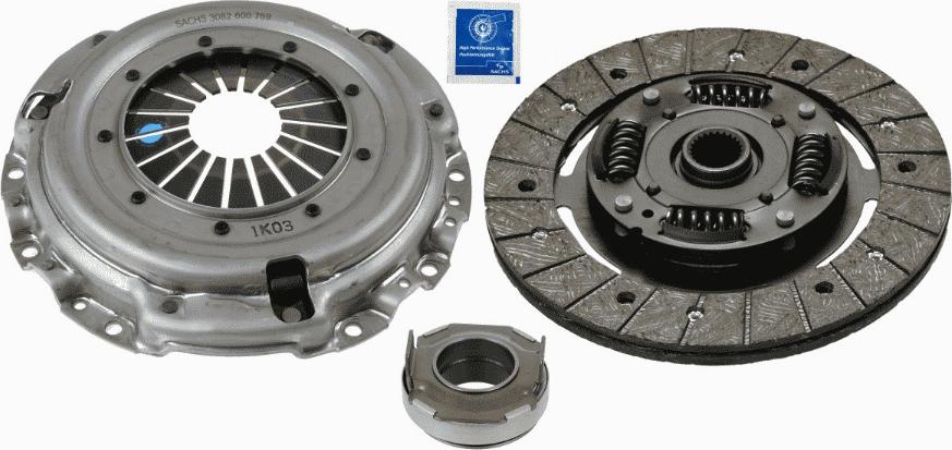 SACHS 3 000 821 501 - Sajūga komplekts www.autospares.lv