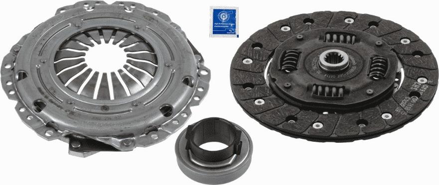 SACHS 3 000 828 101 - Sajūga komplekts autospares.lv