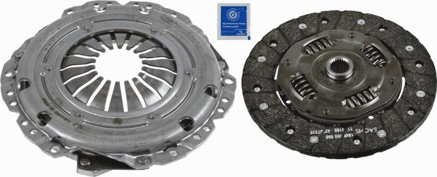 SACHS 3 000 828 202 - Clutch Kit www.autospares.lv