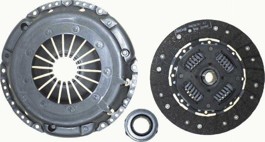 SACHS 3 000 384 001 - Sajūga komplekts autospares.lv