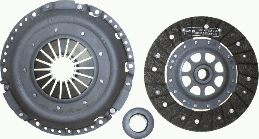 SACHS 3 000 387 101 - Sajūga komplekts autospares.lv