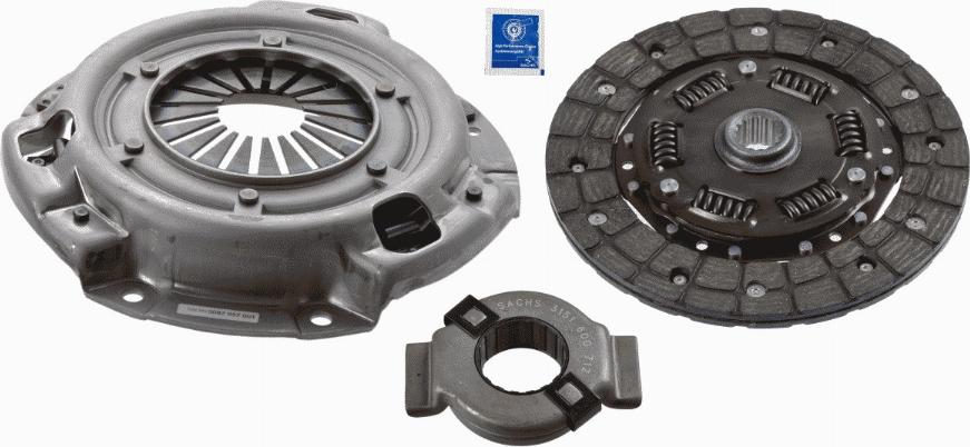 SACHS 3000 202 002 - Sajūga komplekts autospares.lv