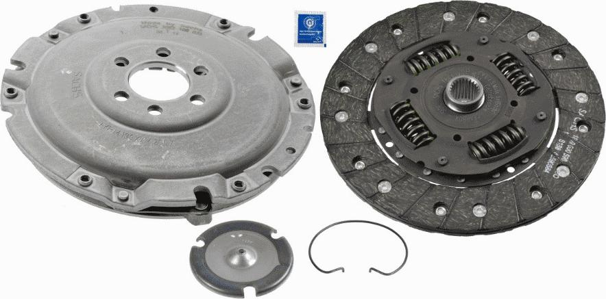 SACHS 3 000 287 001 - Sajūga komplekts autospares.lv