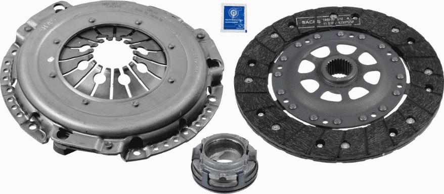 SACHS 3 000 726 001 - Sajūga komplekts autospares.lv