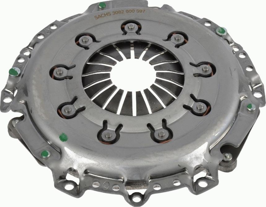 SACHS 3082 600 597 - Нажимной диск сцепления www.autospares.lv