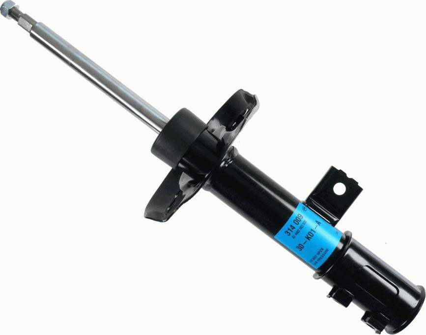 SACHS 314 009 - Shock Absorber www.autospares.lv