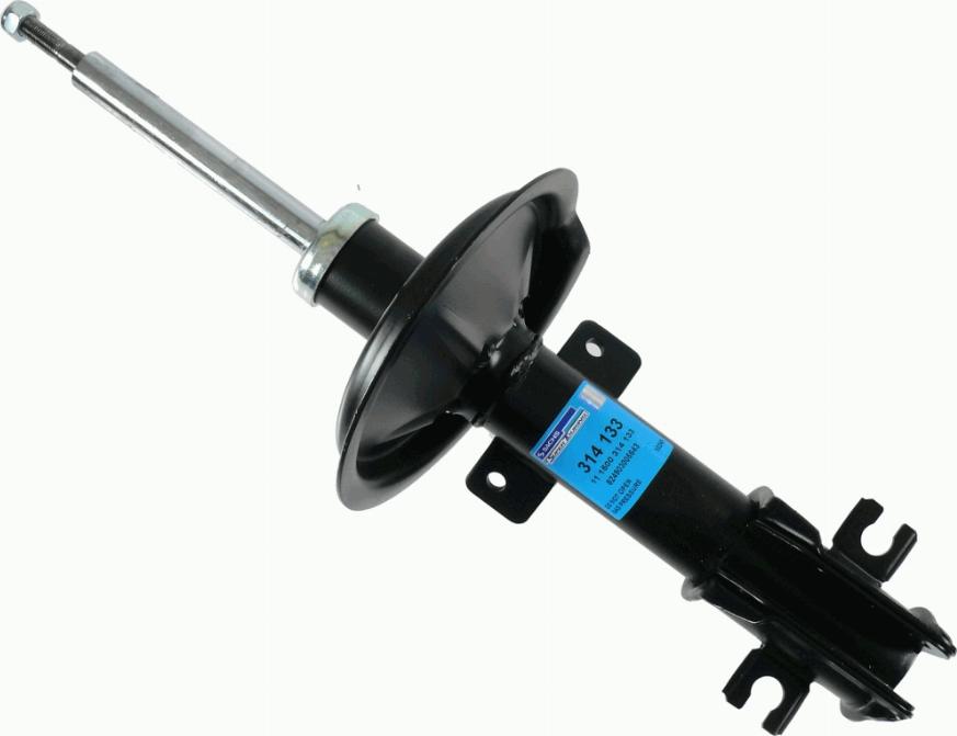 SACHS 314 133 - Amortizators autospares.lv