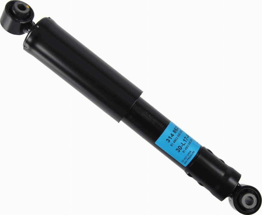 SACHS 314 862 - Shock Absorber www.autospares.lv