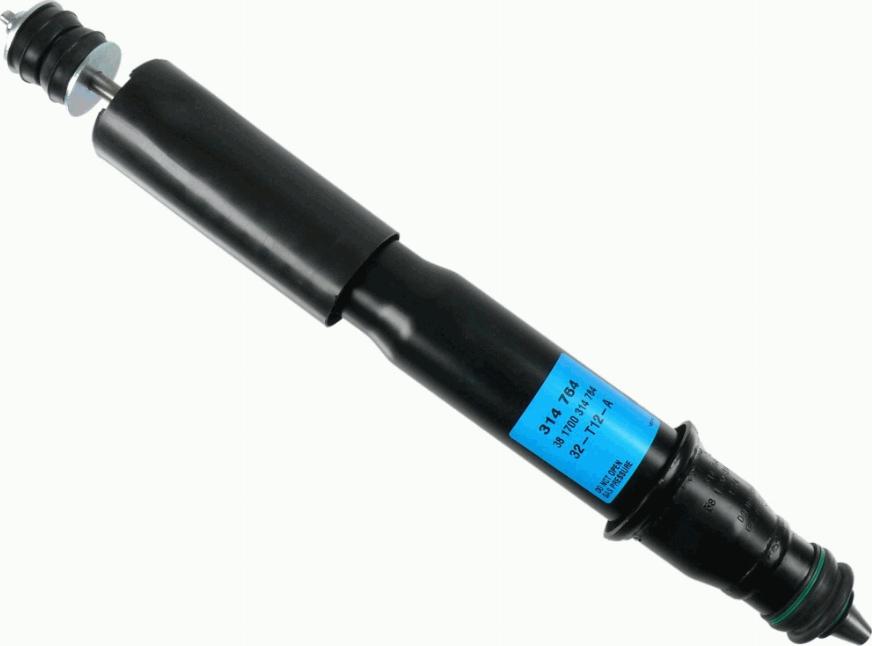 SACHS 314 764 - Shock Absorber www.autospares.lv