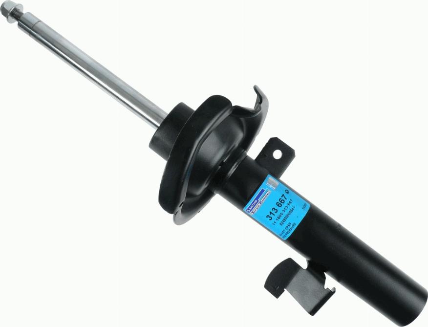 SACHS 313 667 - Amortizators www.autospares.lv