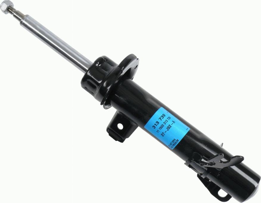 SACHS 313 739 - Amortizators www.autospares.lv