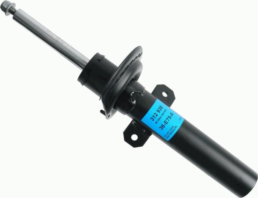 SACHS 312 938 - Shock Absorber www.autospares.lv