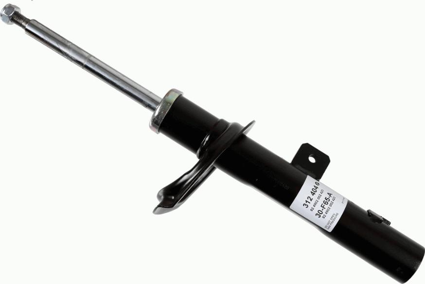 SACHS 312 404 - Amortizators www.autospares.lv