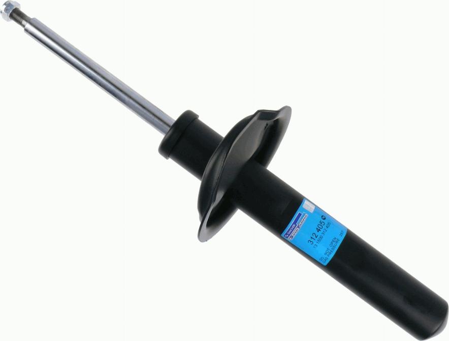 SACHS 312 405 - Shock Absorber www.autospares.lv