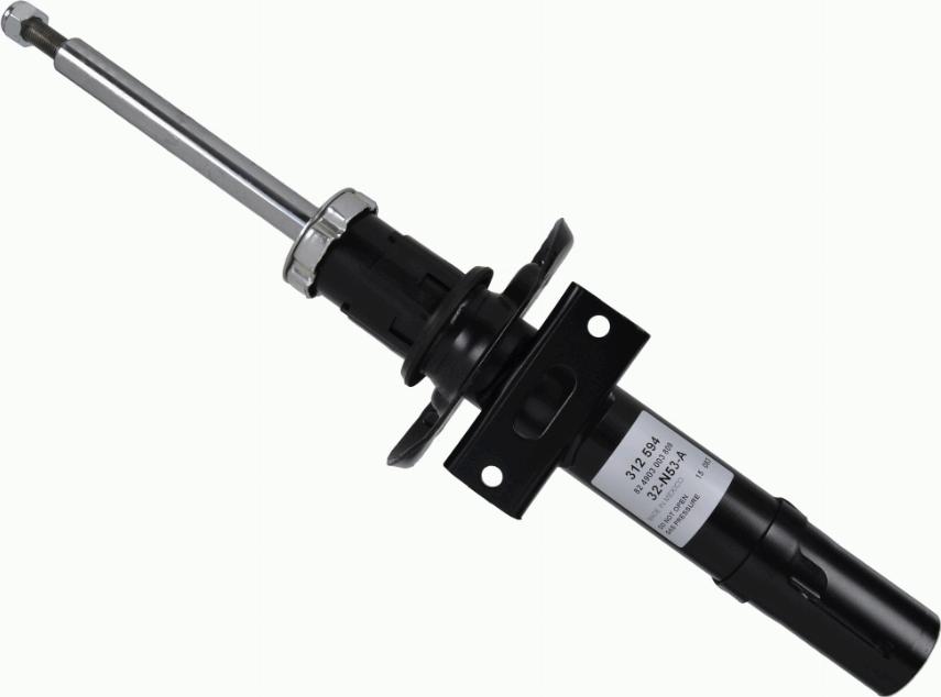 SACHS 312 594 - Amortizators www.autospares.lv