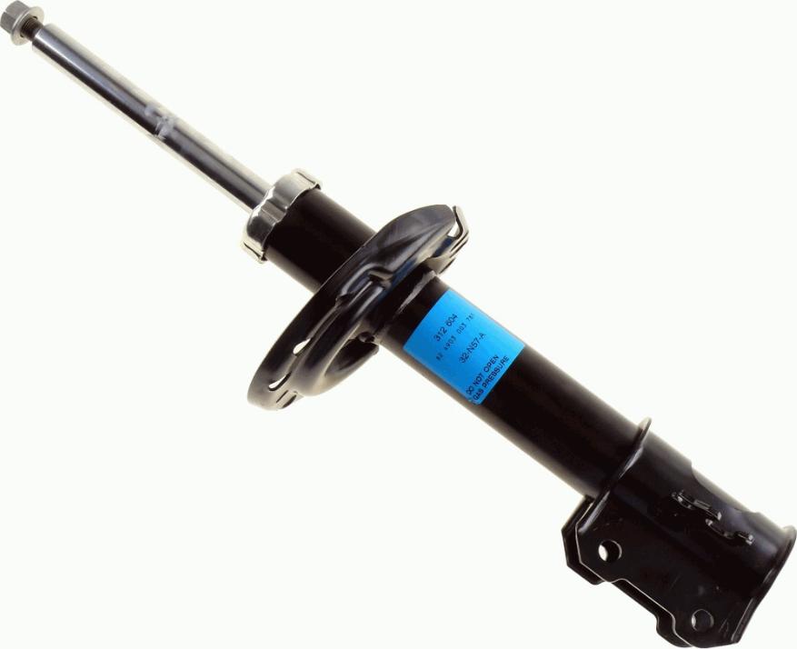 SACHS 312 604 - Shock Absorber www.autospares.lv