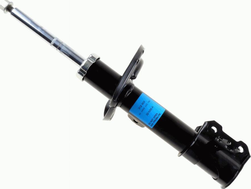 SACHS 312 603 - Shock Absorber www.autospares.lv