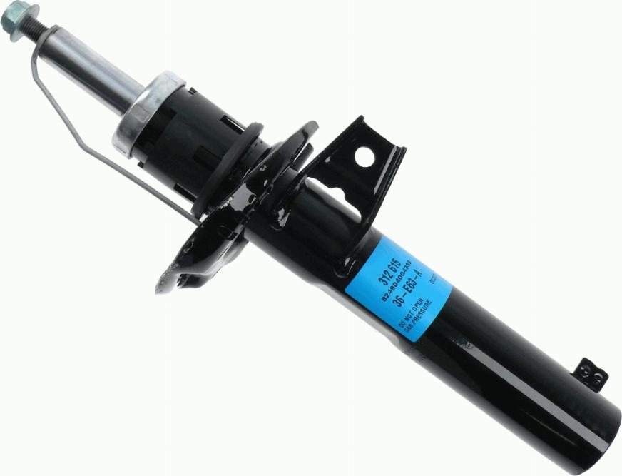 SACHS 312 615 - Shock Absorber www.autospares.lv