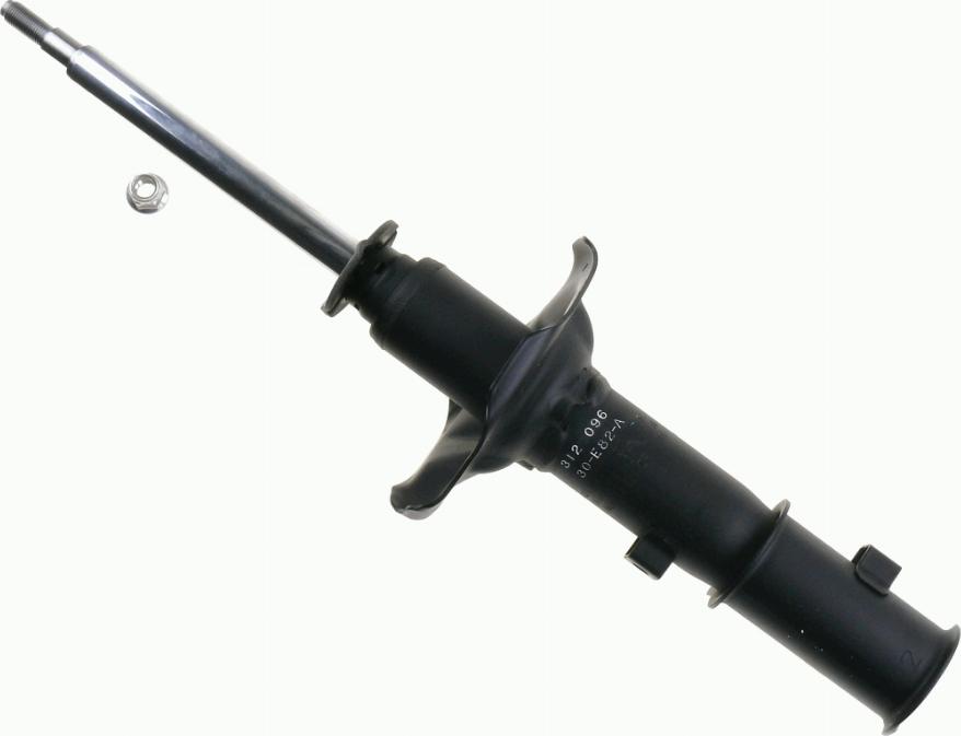 SACHS 312 096 - Amortizators autospares.lv