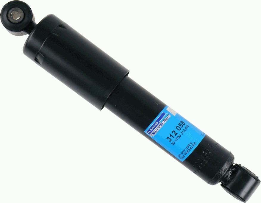 SACHS 312 058 - Shock Absorber www.autospares.lv