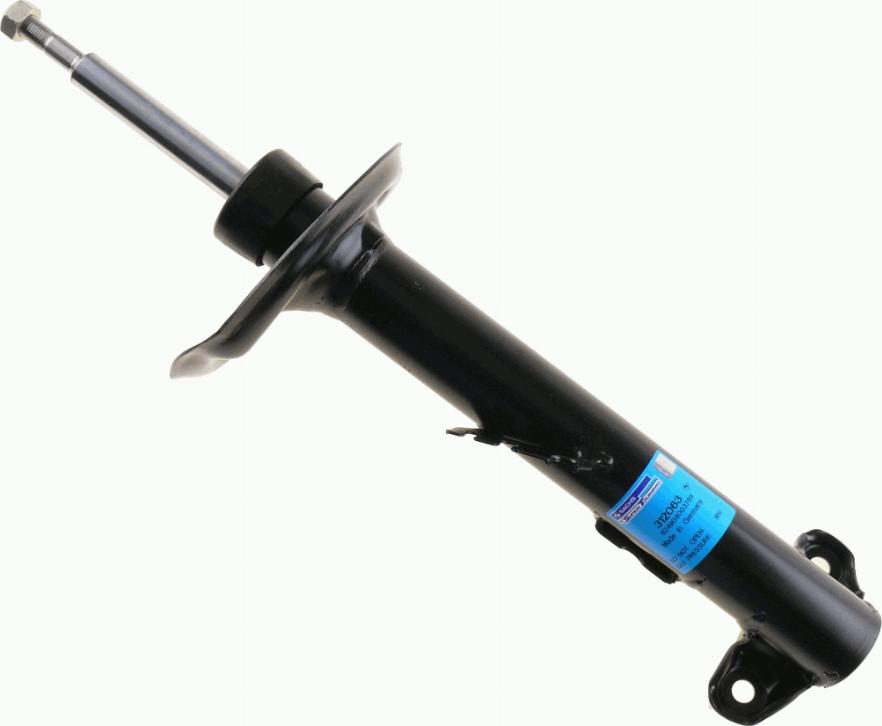 SACHS 312 063 - Shock Absorber www.autospares.lv