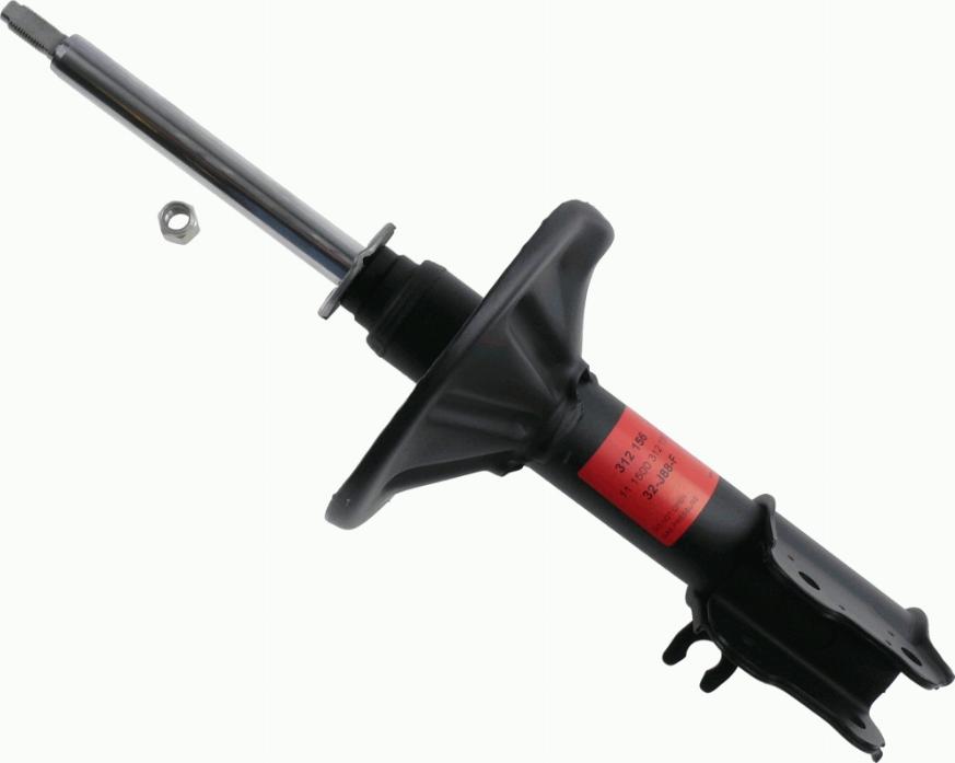 SACHS 312 156 - Shock Absorber www.autospares.lv