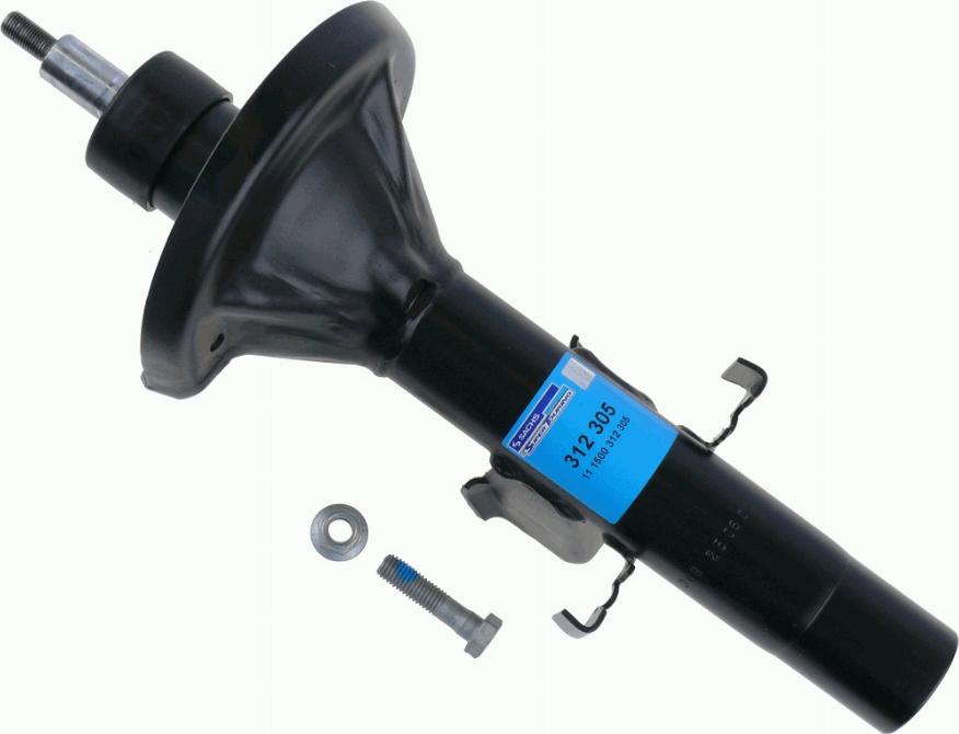 SACHS 312 305 - Amortizators autospares.lv