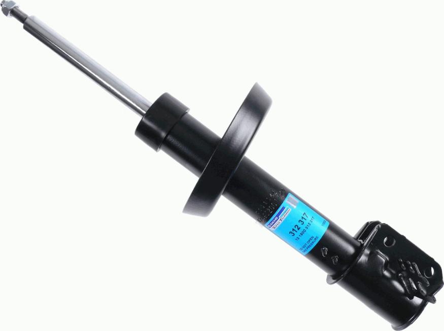 SACHS 312 317 - Shock Absorber www.autospares.lv